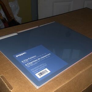 NWT poppin file folders